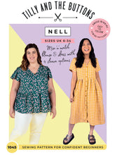 nell blouse dress sewing pattern tilly and the buttons fabric shack malmesbury dress making.webp 2
