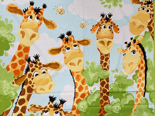 panel giraffe farmyard world of susy bee hamil textiles fabric shack malmesbury 2