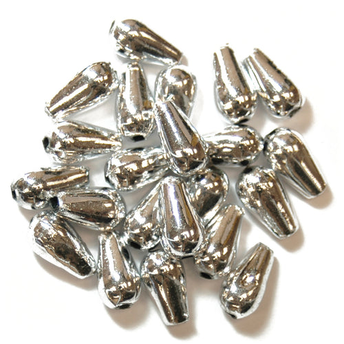 pearl drops 6x9mm beads 239_01 silver fabric shack malmesbury