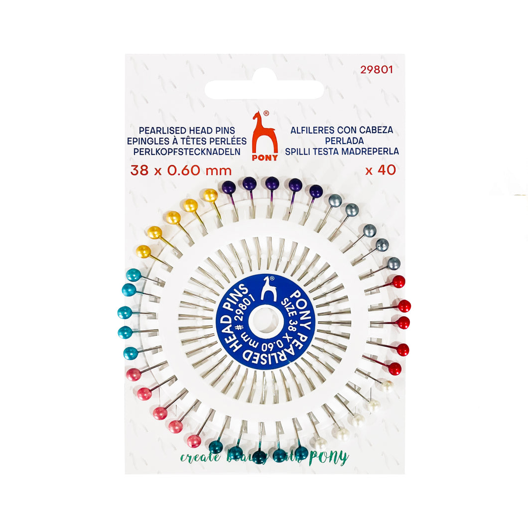 pearl head pins fabric shack malmesbury P29801