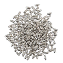 pearl oval beads 3x6mm 236_01 silver fabric shack malmesbury