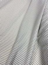 pin spot black white polka dot georgette fabric shack malmesbury