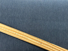 pin stripe pinstripe denim stretch navy blue fabric shack malmesbury