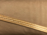 plain ponte roma stretch fabric shack malmesbury camel brown