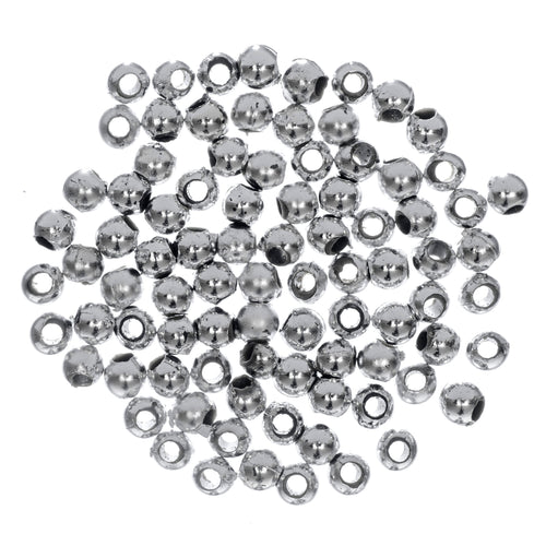 plated beads 3mm 310_01 silver fabric shack malmesbury
