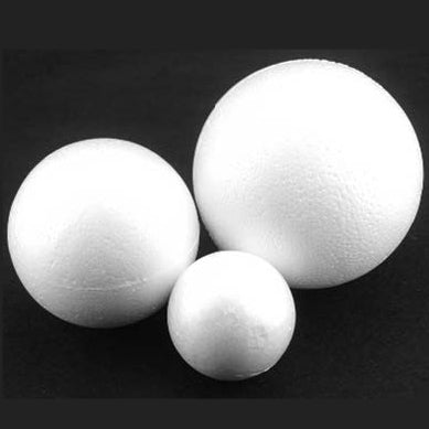 polystyrene ball craft crafts christmas baubles fabric shack malmesbury HCP60077CM BAL