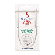 pony circular knitting needles 40cm 3.00mm smooth fabric shack knitting knit crochet wool yarn