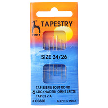pony tapestry needles 24 26 fabric shack malmesbury P05860