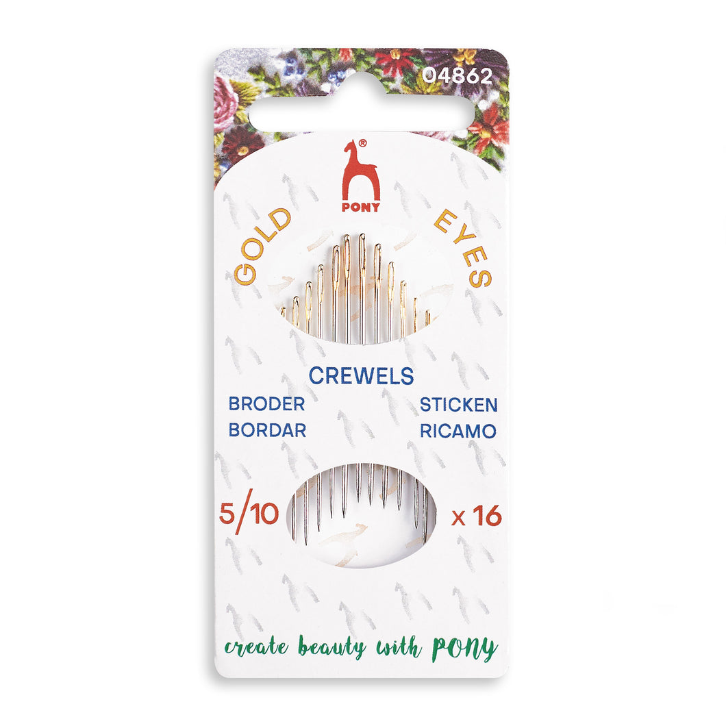 pony crewels embroidery needles crewel hand sewing fabric shack malmesbury P04862