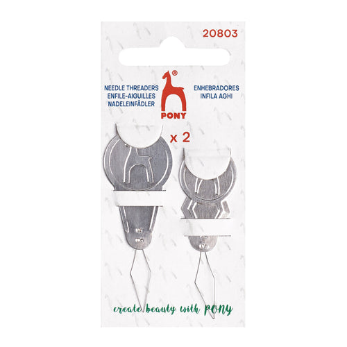 pony metal needle threader 2 pack fabric shack malmesbury P20803