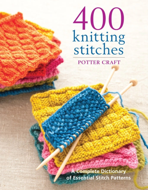 potter craft 400 knitting stitches book