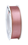 prasent glitter satin ribbon 25mm rose gold 021 metallic fabric shack malmesbury