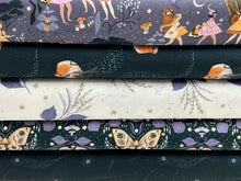 Rae Ritchie For Dear Stella Fairy Solstice Star Lily White Cotton Fabric by 1/4 Metre*