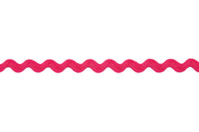 ric rac rick rack trim edging 8mm cerise fabric shack mamesnury ET207_CER