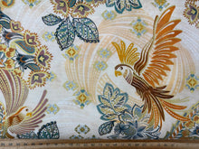 robert kaufman studio rk golden feathers birds parchment metallic cotton fabric shack malmesbury