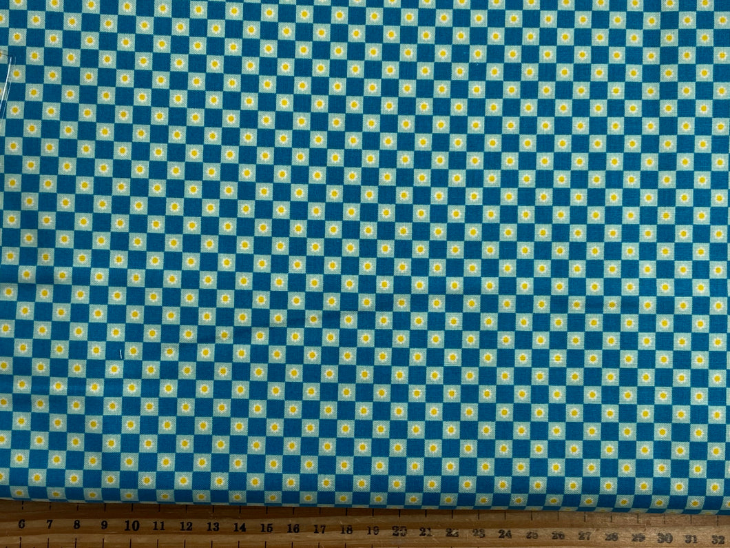 ruby star society moda animal animal daisy check flower plaid cotton fabric shack malmesbury