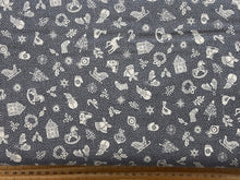 scandi christmas white icons on grey fabric shack malmesbury