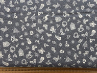 scandi christmas white icons on grey fabric shack malmesbury