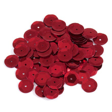 sequins cup 10mm 290_03 red fabric shack malmesbury
