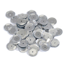 sequins cup 10mm 290_01 silver fabric shack malmesbury