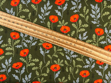silent solstice remembrance day poppies poppy evergreen field green cotton fabric shack malmesbury