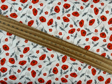 silent solstice remembrance day poppies poppy scarlet tribute white cotton fabric shack malmesbury