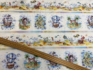 sillier than sally p & b textiles boutique enchanted seas mermaid pirate mermaids pirates ship sea ocean treasure ship island strips