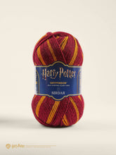 sirdar harry potter scarf yarn gryffindor self striping yarn wool red fabric shack malmesbury 7