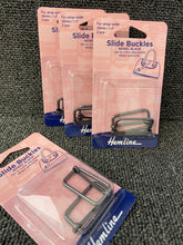 slide buckles handbag making belt 30mm x 16mm nickel black fabric shack malmesbury