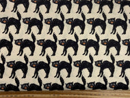 stacy iest hsu moda home sweet haunt halloween scardy scardey cat cotton fabric shack malmesbury