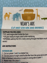 Stacey Iest Hsu for Moda Noah's Ark Cut & Sew Ark Bag & Animals Panel/Kit