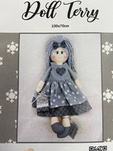 stafil babmoliano rag doll panel terry grey cotton fabric shack malmesbury