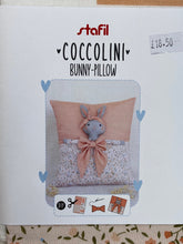 stafil coccolini pillow soft toy panel animal reading cushion bunny rabbit cotton fabric shack malmesbury