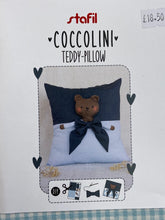 stafil coccolini pillow soft toy panel animal reading cushion teddy bear cotton fabric shack malmesbury