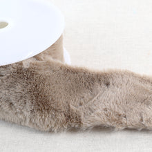 stephanoise faux fur trim taupe 80mm fabric shack malmesbury S10138B080_045