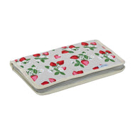 strawberry strawberries interchangeable knitting crochet needle pin circular case zip zipped pocket fabric shack malmesbury