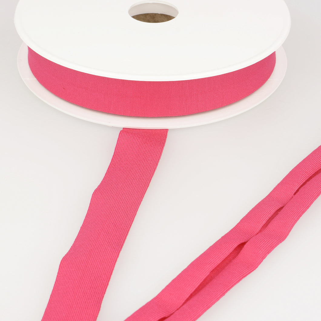 stretch jersey bias binding 20mm hot pink trim fabric shack malmesbury S6504D20_078