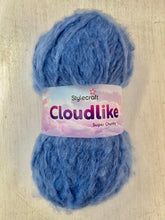 stylecraft cloudlike cloud like wool yarn super chunky blizzard blue 6232 fabric shack malmesbury