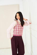 stylecraft knitting pattern Ladies Fair Isle Tank Top & Accessories Pure Wool DK 10285 fabric shack malmesbury