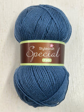 stylecraft special 4 ply wool yarn denim 1302 knitting knit crochet fabric shack malmesbury