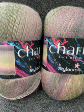 stylecraft charm lace weight fine self stripe mohair wool blend yarn 200g summer haze 1859 fabric shack malmesbury