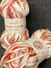 stylecraft colour code XL super chunky yarn 100g variegated reds 5316 fabric shack malmesbury