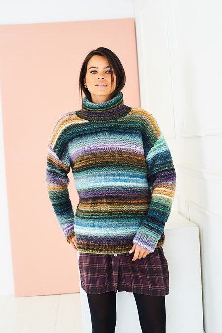 stylecraft knitting pattern Ladies Jumper Sweater Dream Cloud Chunky 10267 fabric shack malmesbury