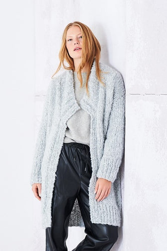 stylecraft knitting pattern super jacket gilet cardigan chunky wool yarn cloudlike cloud like fabric shack malmesbury 10253