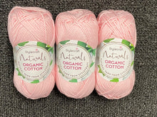 stylecraft naturals organic cotton 50g wool yarn knitting knit crochet natural blossom pink 7183 fabric shack malmesbury