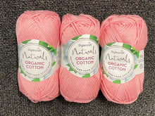 stylecraft naturals organic cotton 50g wool yarn knitting knit crochet natural blush pink 7177 fabric shack malmesbury