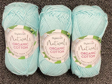 stylecraft naturals organic cotton 50g wool yarn knitting knit crochet natural peppermint green 7172 fabric shack malmesbury