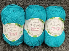 stylecraft naturals organic cotton 50g wool yarn knitting knit crochet natural seagreen 7192 fabric shack malmesbury