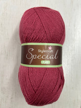 stylecraft special 4 ply wool yarn raspberry 1023 knitting knit crochet fabric shack malmesbury