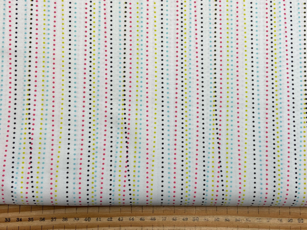 sweet and plenty by me and my sister fabric shack malmesbury dots lines white